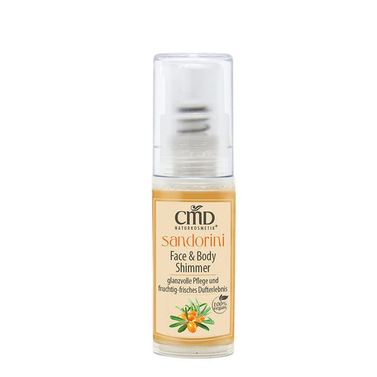 CMD Sandorini Face & Body Shimmer 5 ml Mini - die Naturcosmetic