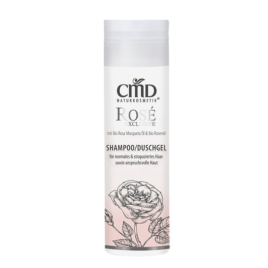 CMD Rosé Exclusive Shampoo/Duschgel 200 ml - die Naturcosmetic