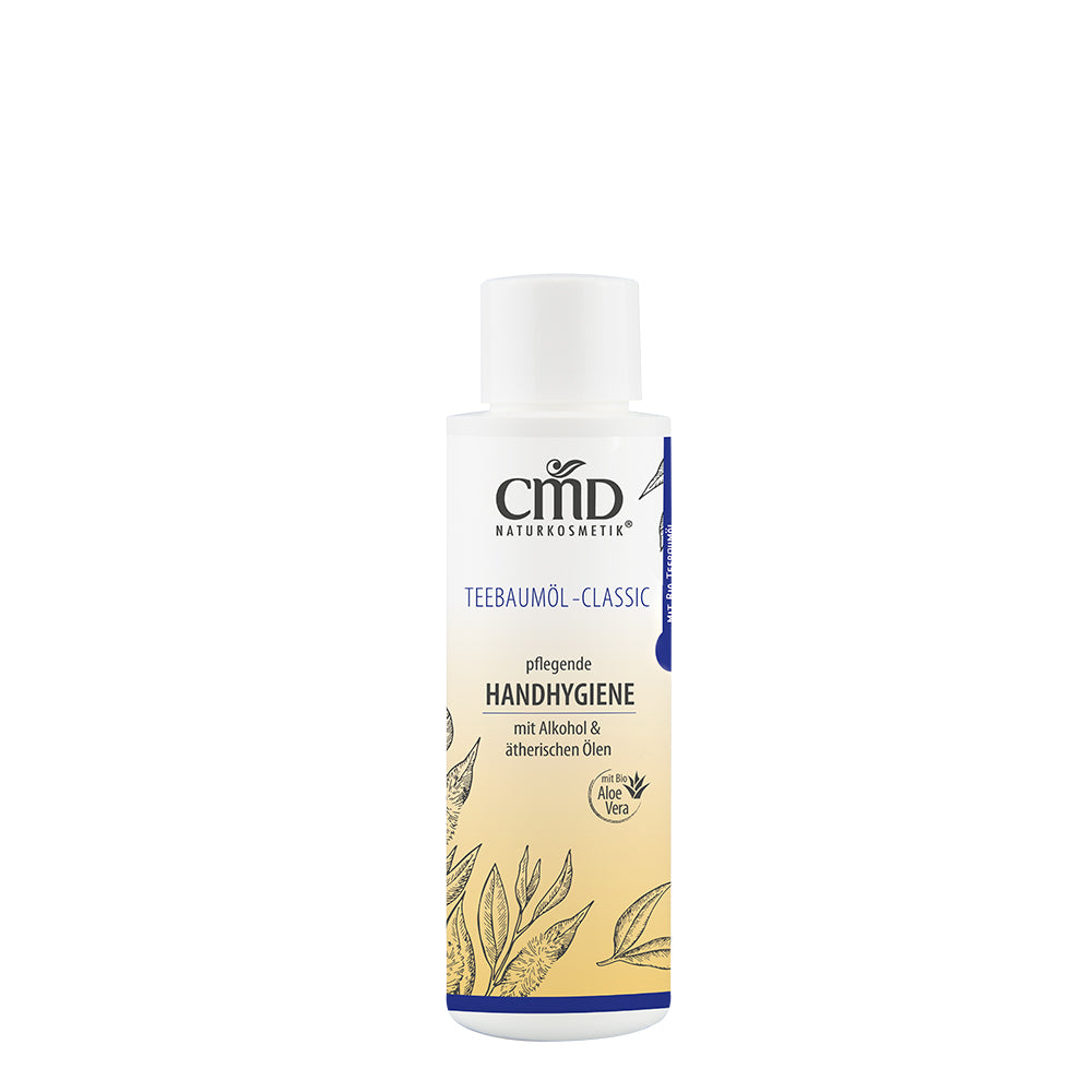 CMD Teebaumöl pflegende Handhygiene 100 ml mit Tropfeinsatz - die Naturcosmetic