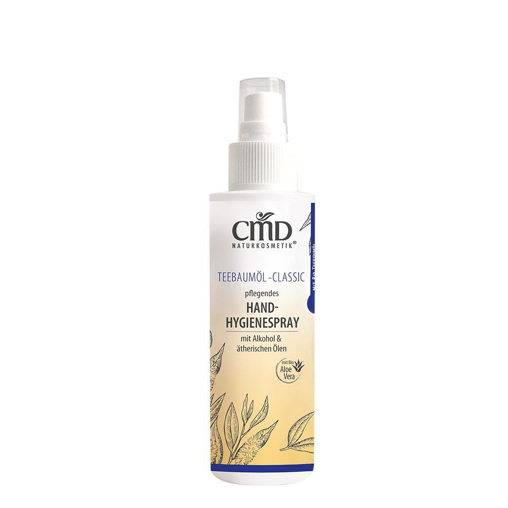 CMD Teebaumöl pflegendes Handhygienespray 100 ml mit Sprühkopf - die Naturcosmetic