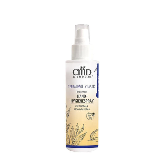 CMD Teebaumöl pflegendes Handhygienespray 100 ml mit Sprühkopf - die Naturcosmetic