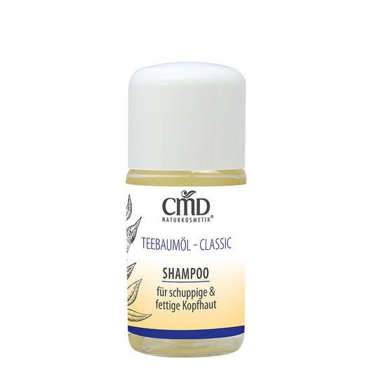 CMD Teebaumöl Shampoo 30 ml Reisegröße - die Naturcosmetic