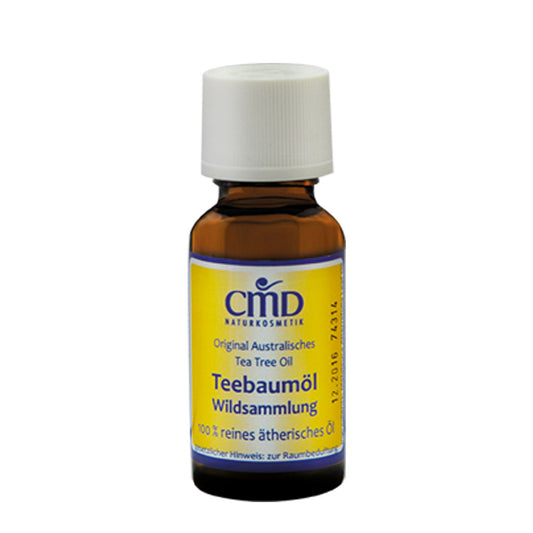 CMD Teebaumöl Wildsammlung 20 ml mit Tropfeinsatz - die Naturcosmetic
